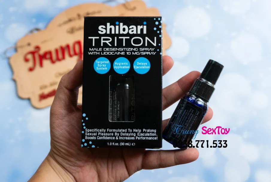 Triton Delay Spray Extend Performance Enhance Bedroom — Easy Application & Maximum Safety