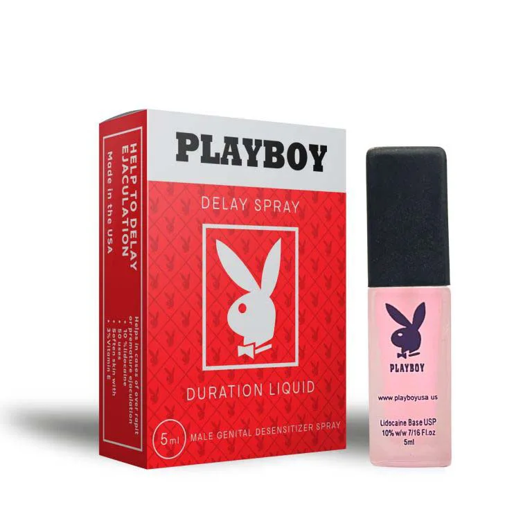 PlayBoy Red Delay Spray 5ml Fast Acting Ejaculation Control — Chai Spray Anh PlayBoy Red – Prolong Your Pleasure with