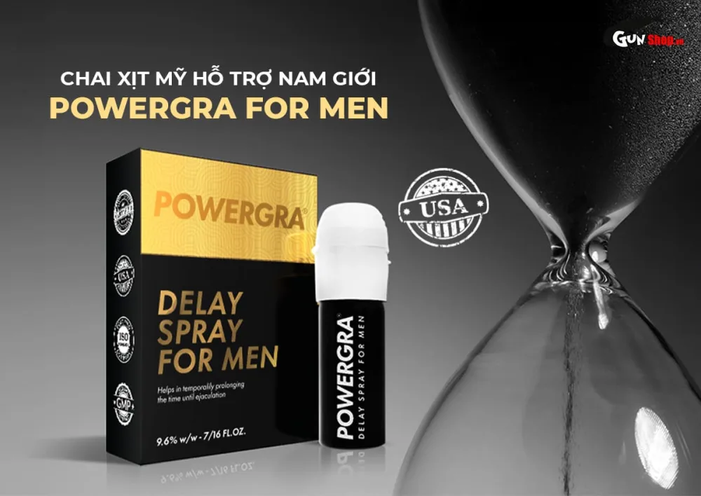 Powergra Delay Spray Men Performance 13ml — Premium Ingredients for Safe and Effective Use