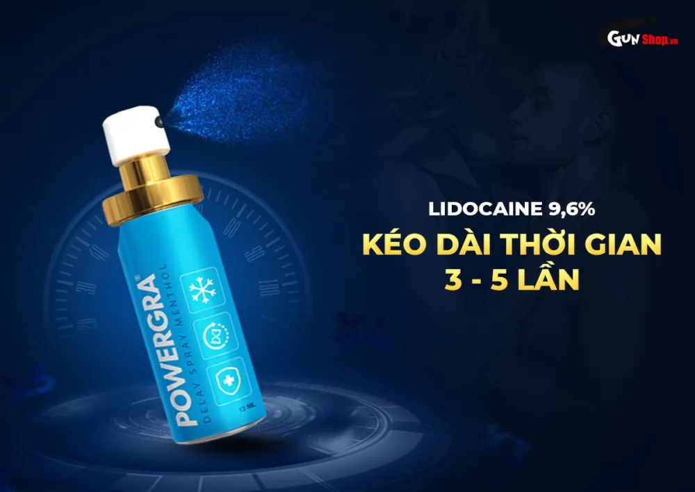 Powergra Menthol Delay Spray 13ml Male Sexual Confidence — Trusted Formula Backed by Real Benefits