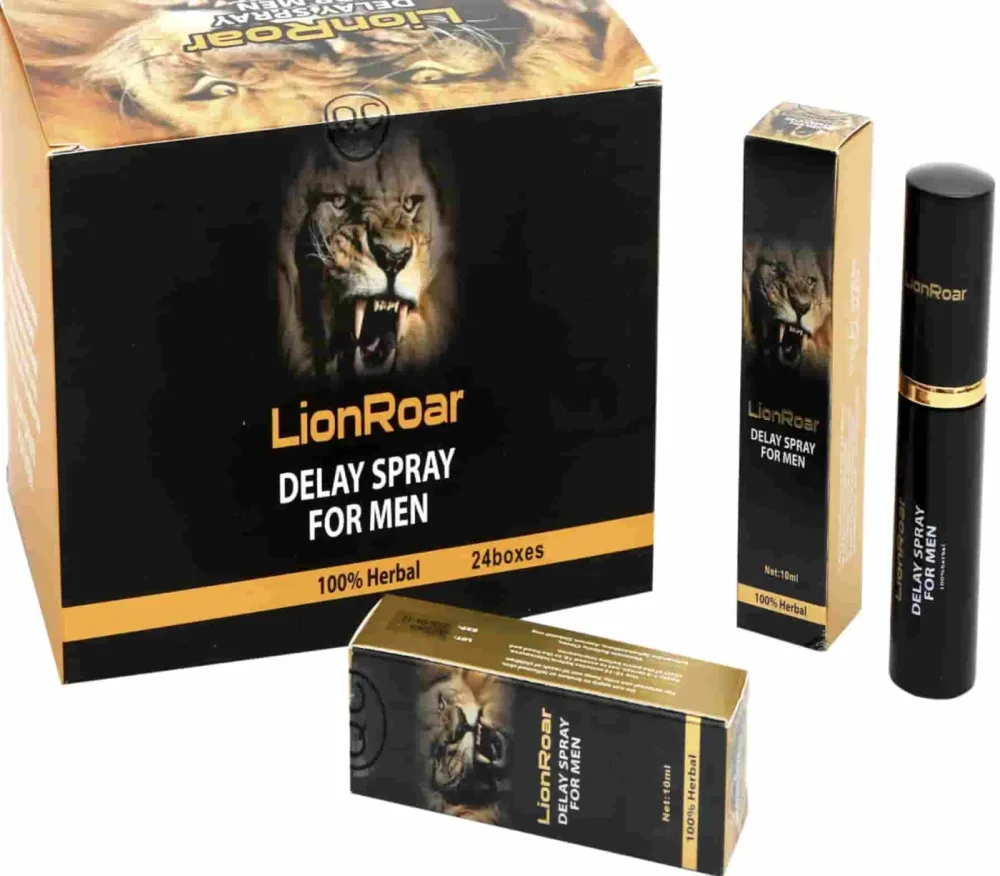 LionRoar Delay Spray Men Long Lasting Penis Desensitizer USA — hình 2