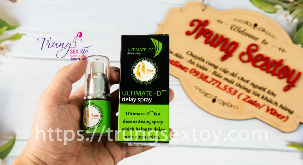 Ultimate D Delay Spray Boost Male Performance & Pleasure — The Science Behind Ultimate D