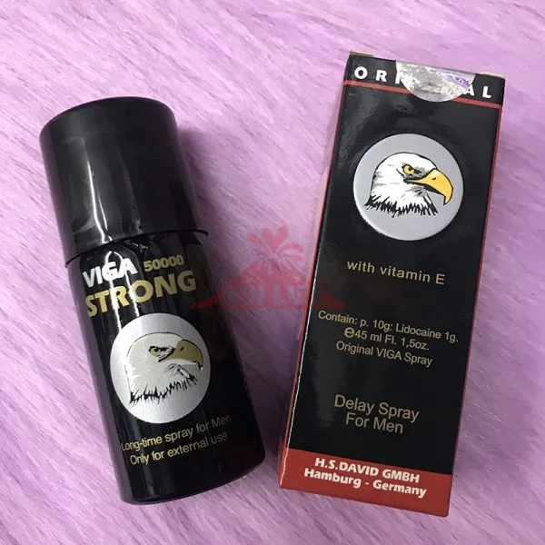 Viga Strong 45ml Delay Spray Enhances Endurance Stops — hình 5