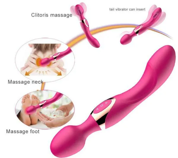 Passion Love Dual-Ended Vibrating Massager — Advanced Vibration Modes & Quiet Operation