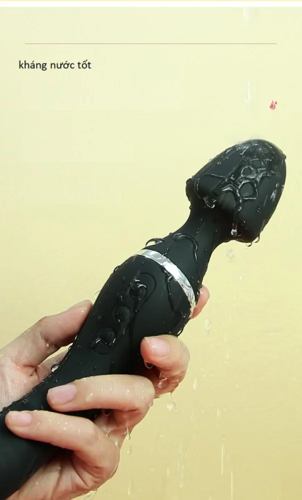A-ONE AIKA Dual-Ended Rechargeable Silicone Vibrator — Easy to Use and Maintain
