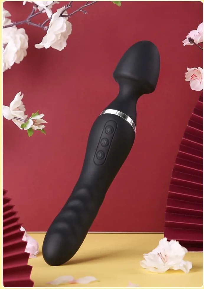 A-ONE AIKA Dual-Ended Rechargeable Silicone Vibrator — hình 3