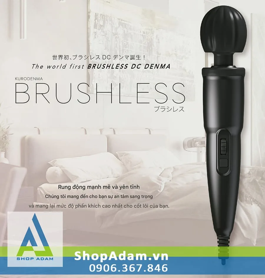 Wild One Kurodenma Japan High-Power Wand — Superior Design and Materials for Ultimate Comfort