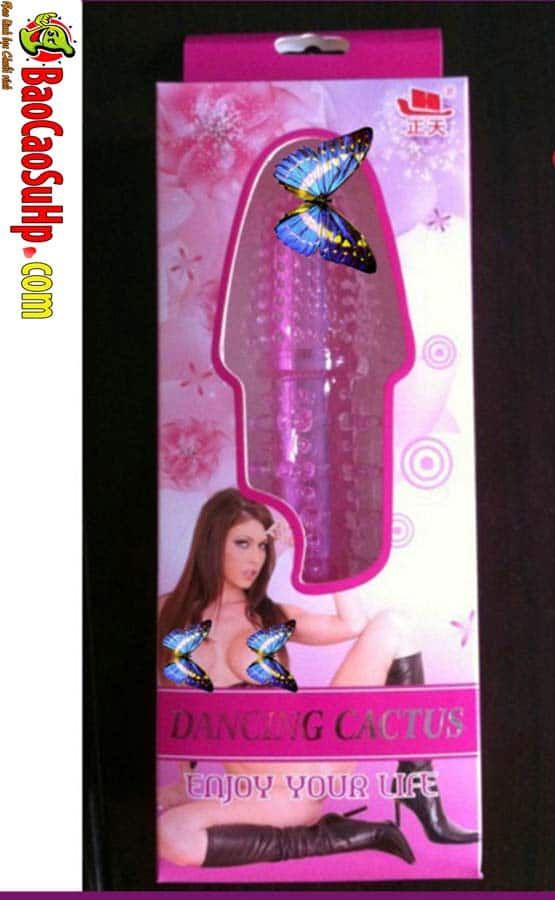 Dancing Cactus Mini Vibrator Soft Silicone G Spot Stimulator — hình 2