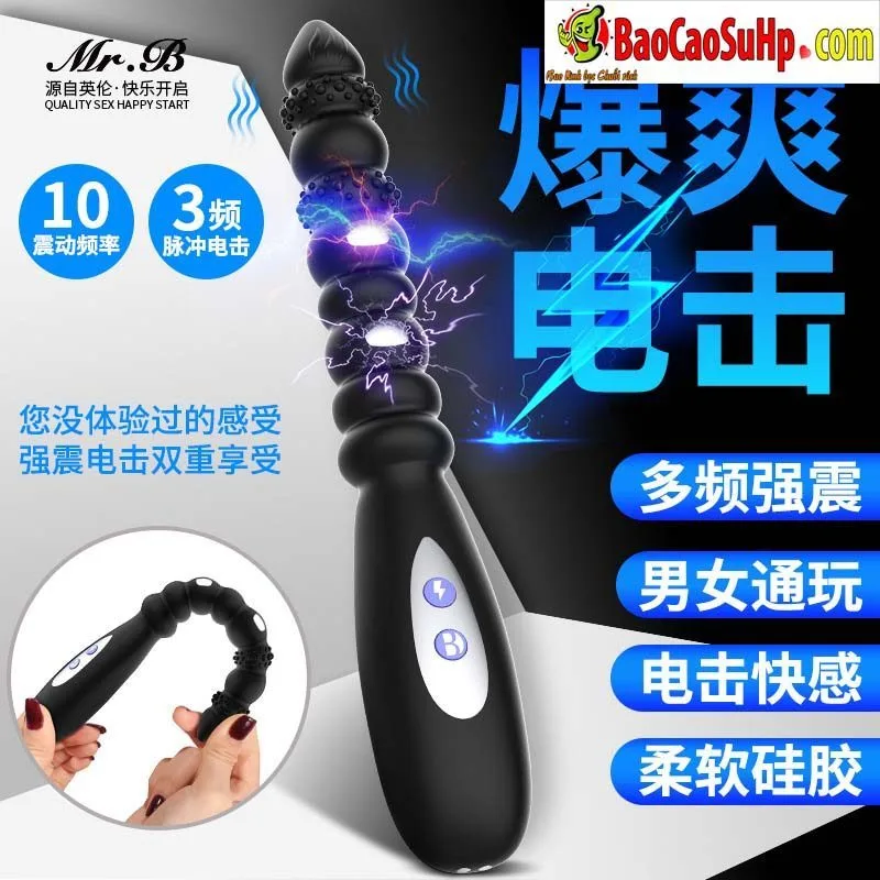 Electric R1 Mr B Kowloon Shocking Intense Vibrator — This extraordinary device combines powerful vibrations and