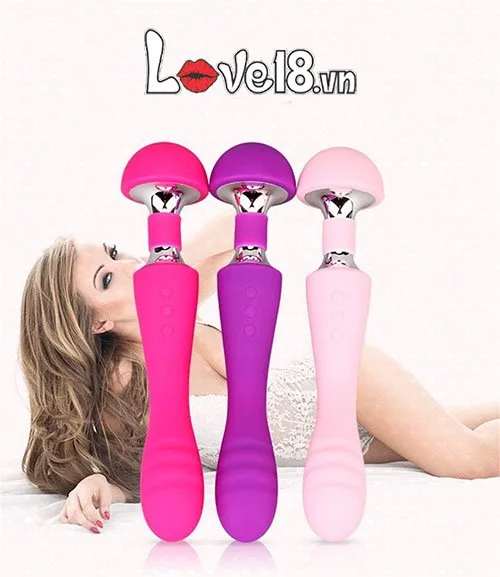 Magic Double-Ended Vibrator Full Body Massage Couple Toy