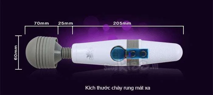 Louge LCD Touchscreen Powerful Multi-Purpose Vibrating Wand — Versatile Uses for Maximum Satisfaction