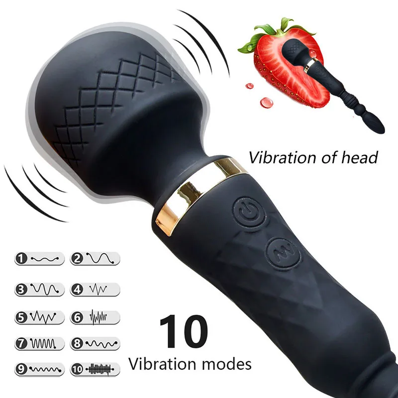 AV Stick dual head vibrator massage toy — Designed for Ultimate Comfort and Safety