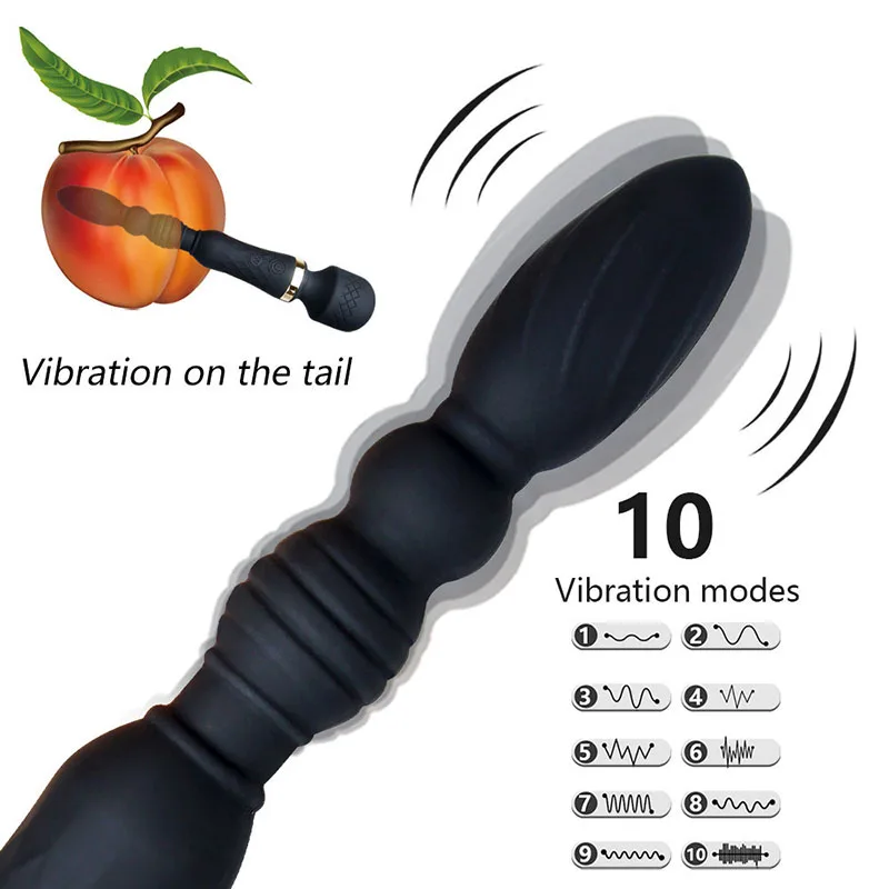 AV Stick dual head vibrator massage toy — hình 2