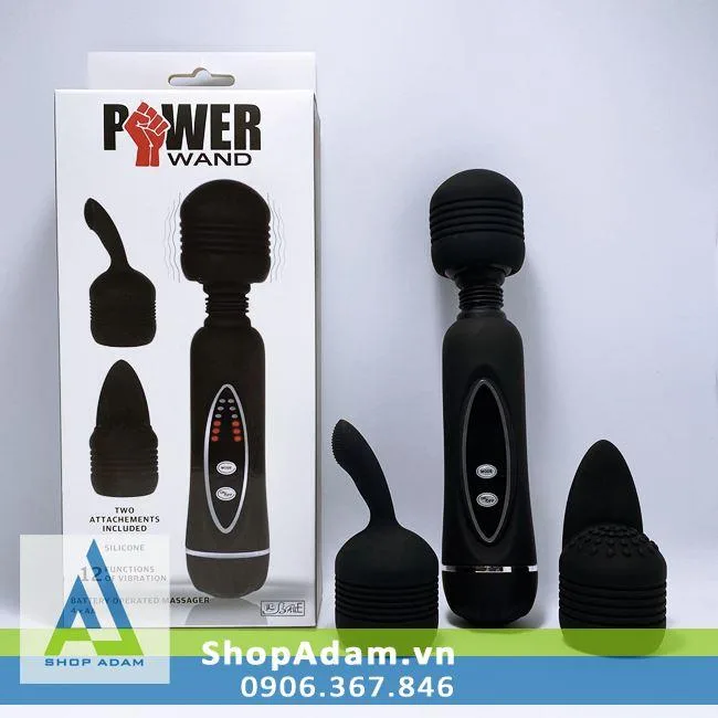 Power Wand 12 Mode Vibrating Intimate Massage Device — Exceptional Features of the Power Wand