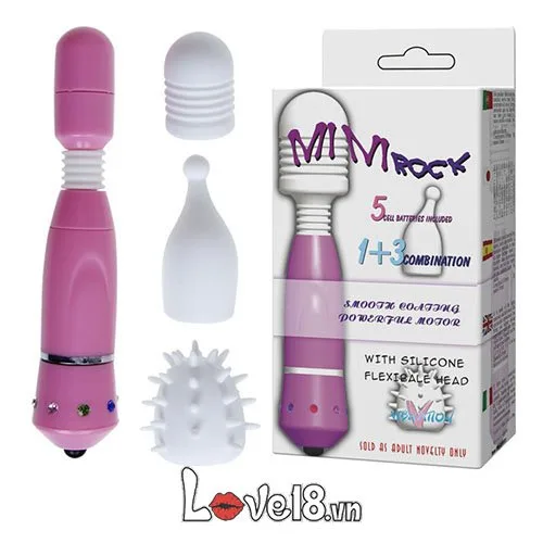 Mini Triple-Head Vibrator AV07 Female Couple Foreplay Toy — Engineered for spirited single women and adventurous