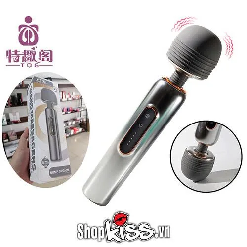 Wand Massager Silicone 5-Speed Orgasm Stimulator — Crafted from premium medical-grade silicone and durable ABS