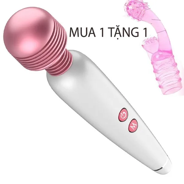 Mini G-Spot Vibrating Wand with Silicone Head + Charger — hình 5