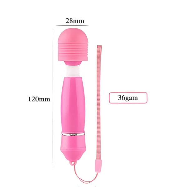 Mini Magic Help Vibrating Wand G Spot Clitoris Stimulator — hình 5