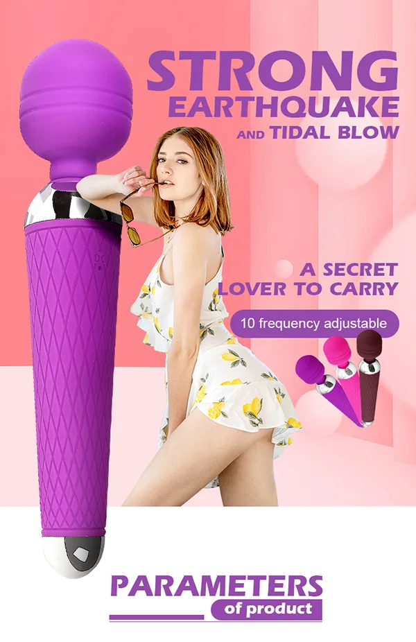 Mini Style 10 Mode Powerful Vibrating Massager for Women — Superior Features and Design