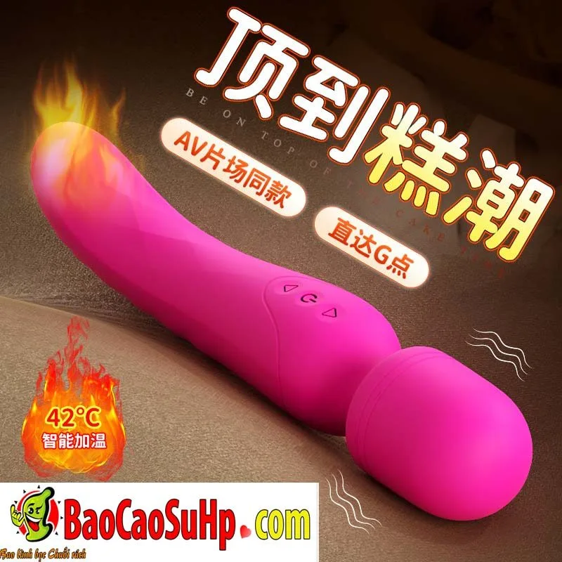 Shane S197 Dual Heat Vibrator Multi-Point Stimulator — hình 2