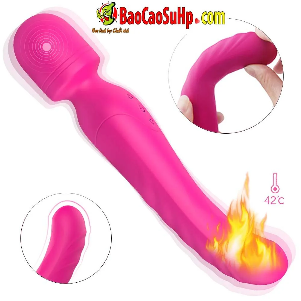 Shane S197 Dual Heat Vibrator Multi-Point Stimulator — hình 3