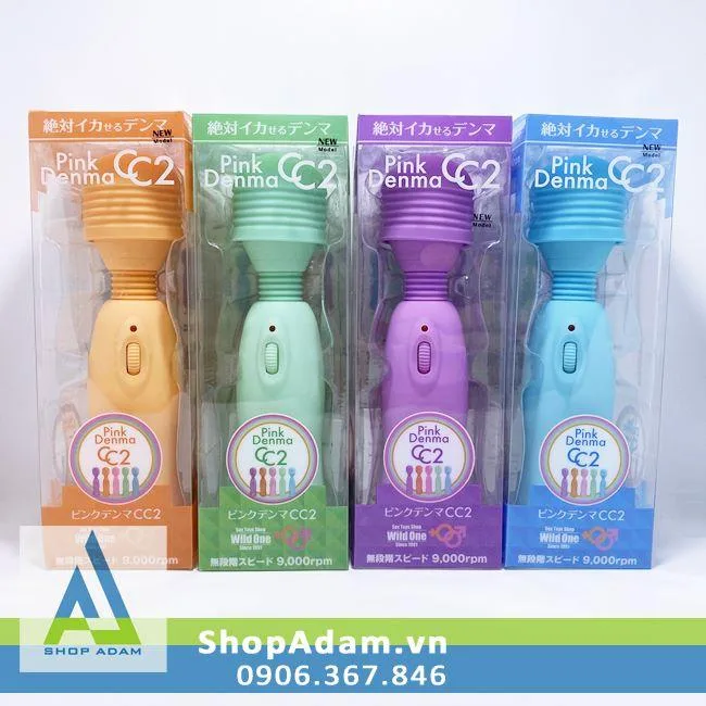 Pink Denma CC2 Powerful Mini Massager for Intense Full Body — Premium Design and Superior Quality