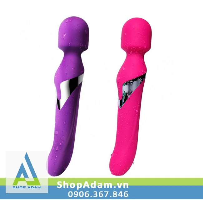 Aphojoy Premium Vibrating Rotating Love Wand Soft Silicone Tail Design