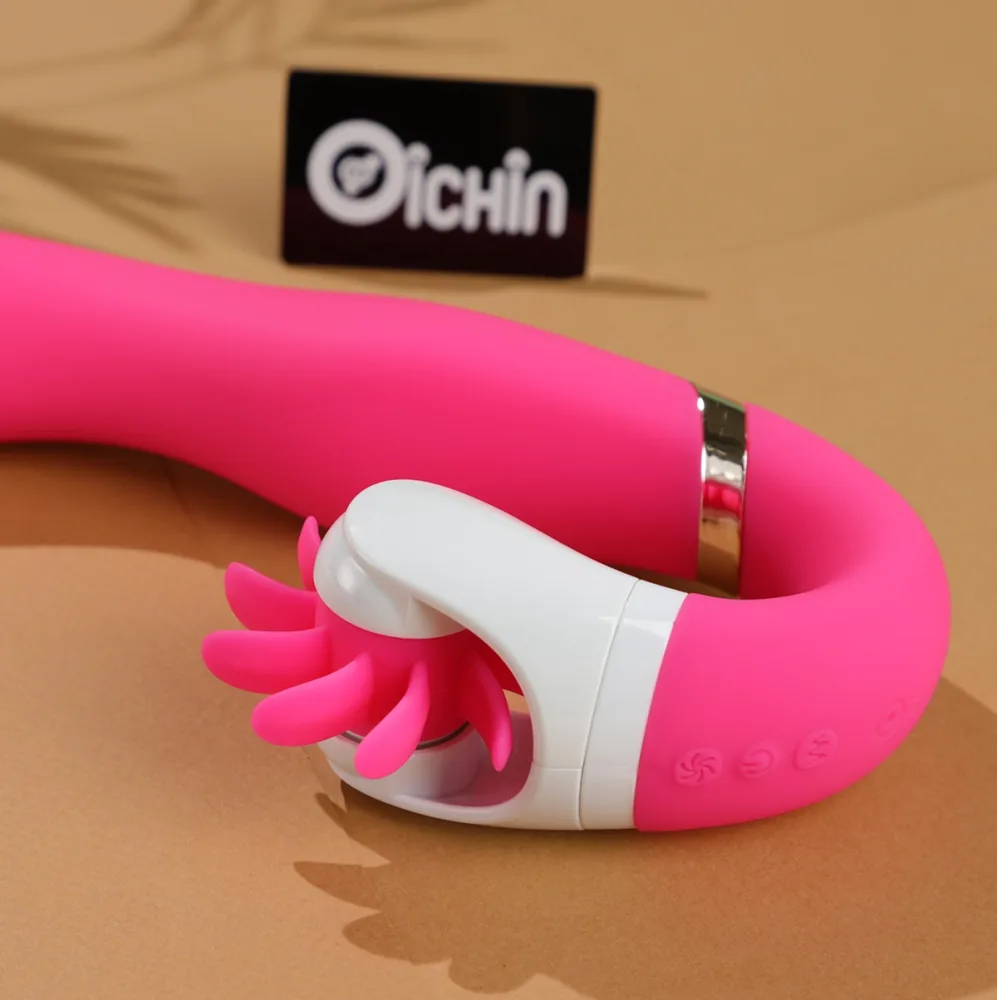 CHI 12 Mode Heat Rotation Tongue Massager Soft ABS — Perfectly Sized for Vietnamese Women