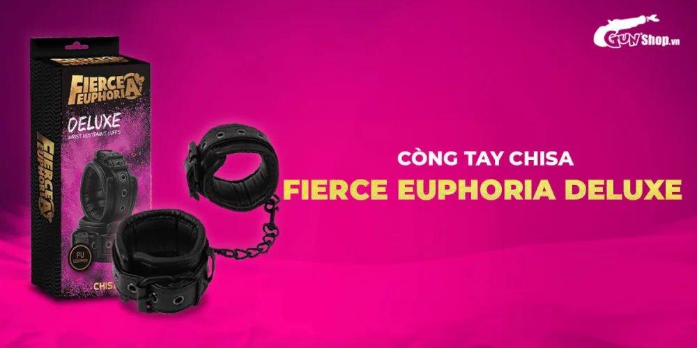 Chisa Fierce Deluxe Wrist Restraint Cuffs Premium BDSM Kit — Why Choose Chisa Fierce Euphoria Wrist Cuffs?