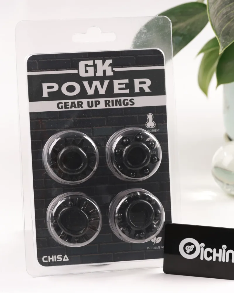 Chisa GK Power Textured Penis Ring for Enhanced Pleasure — hình 3