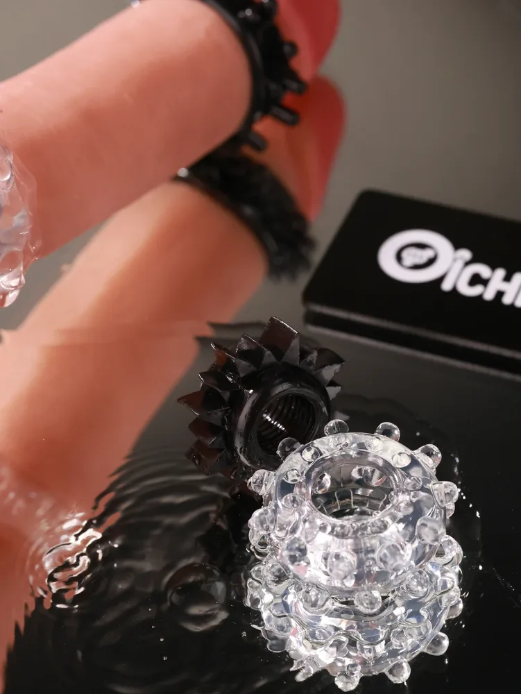 Chisa GK Power Textured Penis Ring for Enhanced Pleasure — hình 7