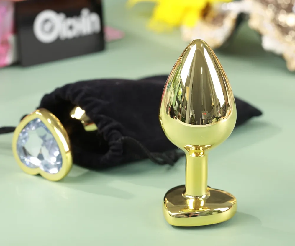 Chisa Matrix Mont Luxury Stainless Steel Butt Plug Shiny — hình 4
