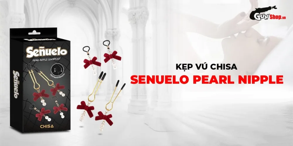 Chisa Senuelo Pearl Nipple Clamps Kit BDSM Essential — Product Details & Care