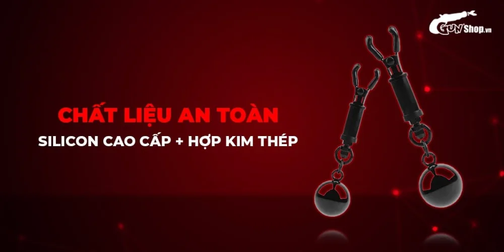 Chisa Sins Weighted Nipple Clamps for Intense Stimulation — hình 2