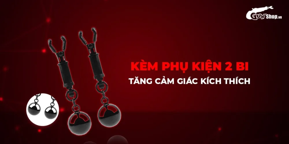 Chisa Sins Weighted Nipple Clamps for Intense Stimulation — hình 3