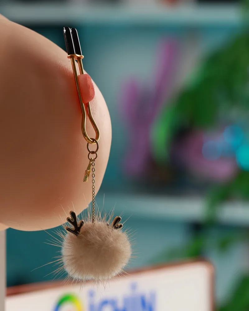 Chisa Senuelo Fetish Fantasy Nipple Clamps & Butt Plug — You can indulge in your fantasies with confidence, knowing