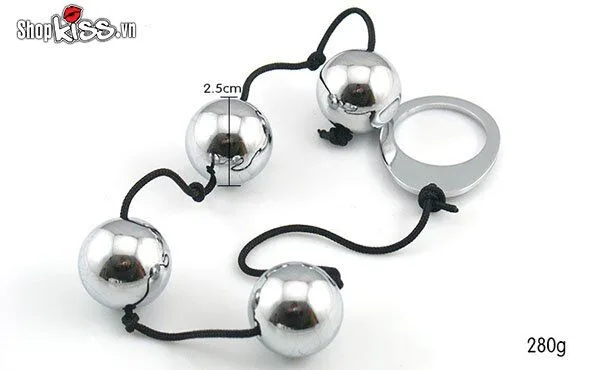 Stainless Steel 2.5cm Anal Beads for Couples — Practical and Thoughtful Structure