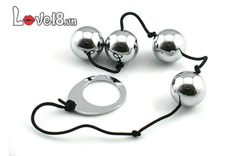 Stainless Steel Anal Beads Prostate Massage Tool — Designed especially for gay men, this stunning prostate