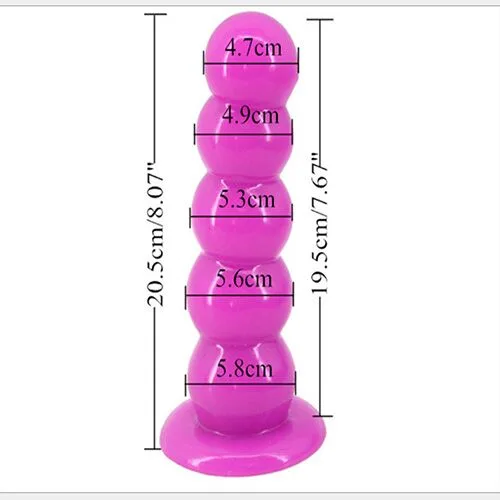 Large Beaded Waterproof Wall Mount Anal Plug For Intense — Product Specifications You’ll Love
