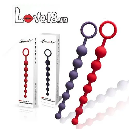 Grape Bead Silicone Anal Stimulator Safe Comfortable — Premium Quality and Design
