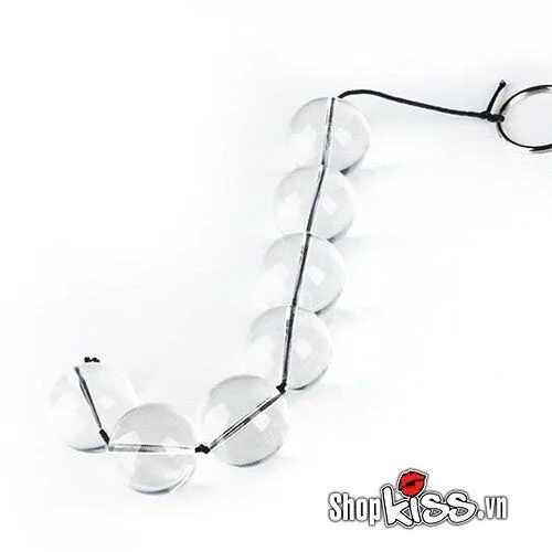 Glass Anal Beads Stimulator Pleasure Toy for Men Women Gay — hình 2