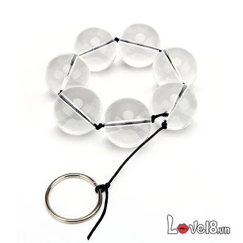 Glass Bead Anal Massage Set Premium Transparent Safe For Gay — Experience Ultimate Comfort & Pleasure