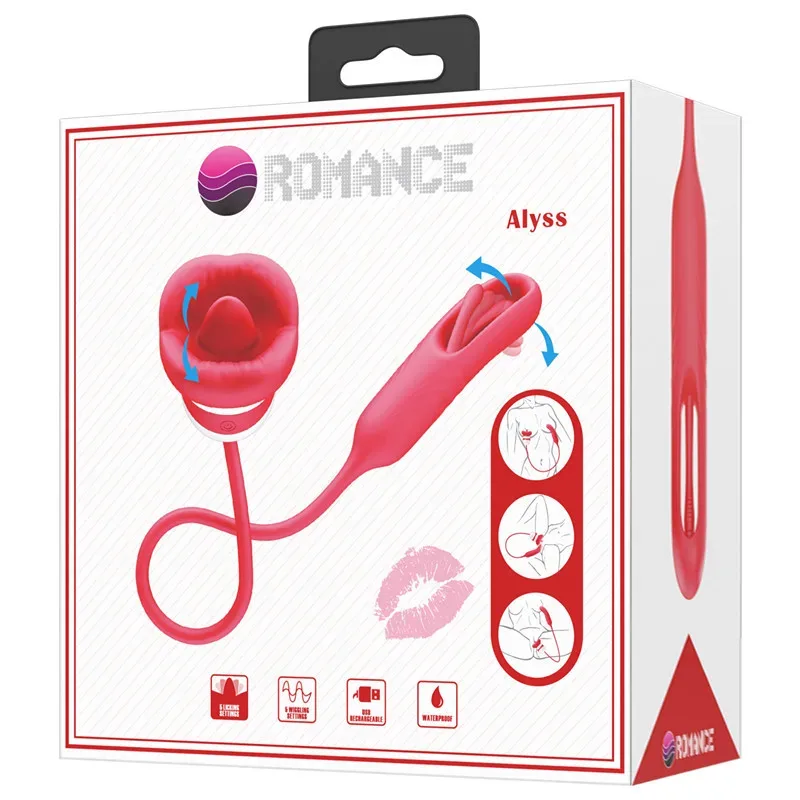 Romance Alyss Multi-Stim Vibrating Massager G-Spot Clitoris — Crafted for both solo enjoyment and couples’ foreplay, this