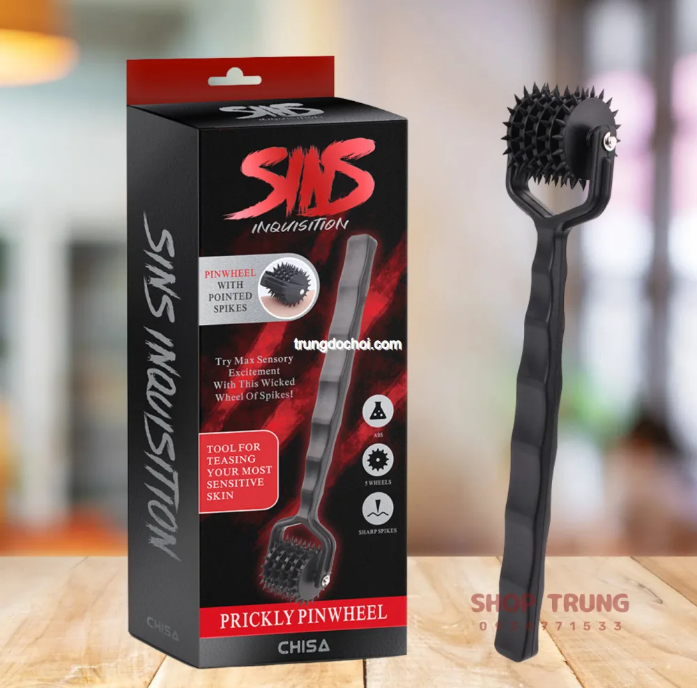 Wartenberg Wheel BDSM Pinwheel Spiky Sensation Toy — Premium Quality & Safe Materials