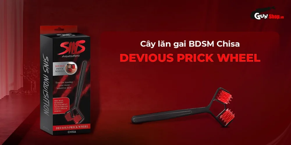 Chisa Sins Inquisition Devious Prick BDSM Spiked Roller — Product Specifications