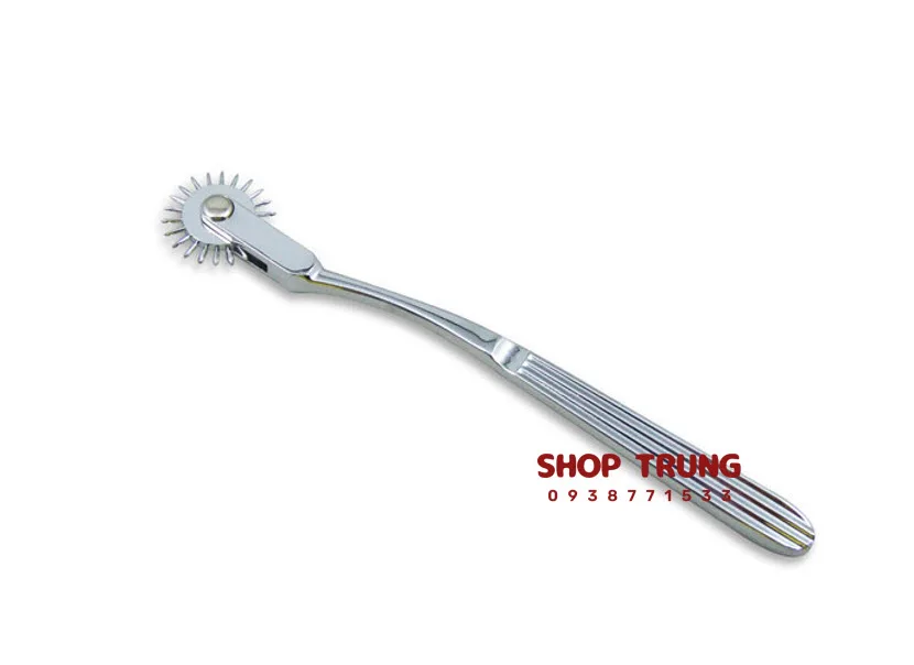 Spiked Metal Roller Wheel BDSM Sensory Stimulator — hình 2