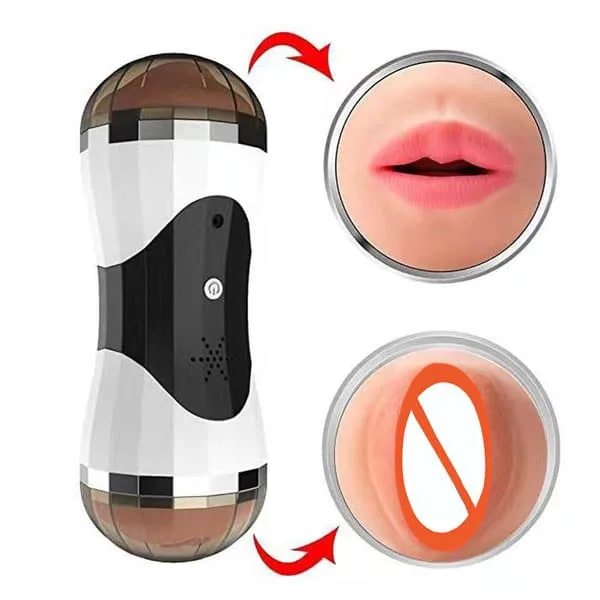 Double Head Ringtone Vibrating Masturbator — hình 2