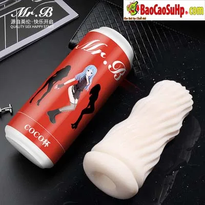 Mr B Eurasian Coke Beer Can Male Masturbation Sleeve — Choose Your Perfect Version: Red Coco or Spa Blue