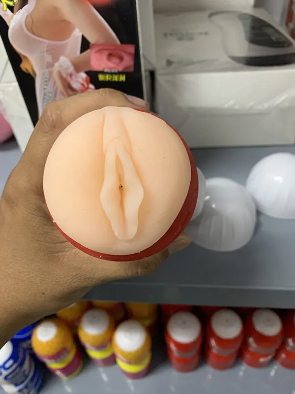 Carville Dual-Head Vibrating Masturbator Oral & Vaginal — hình 4
