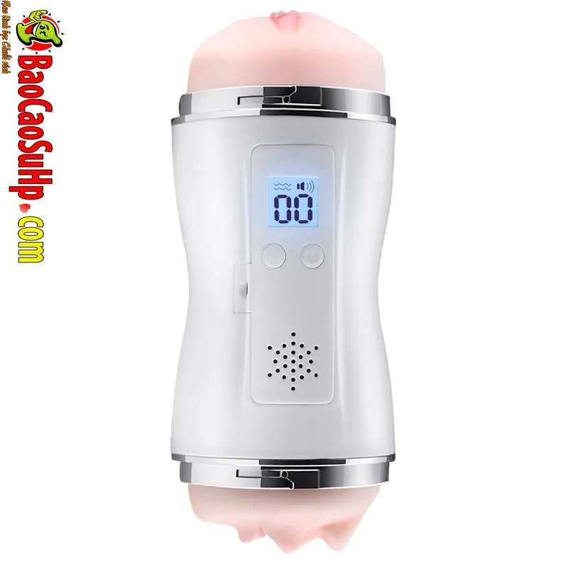 Vip Love ABC Dual-Ended LCD Vibrating Handheld Masturbator — hình 2